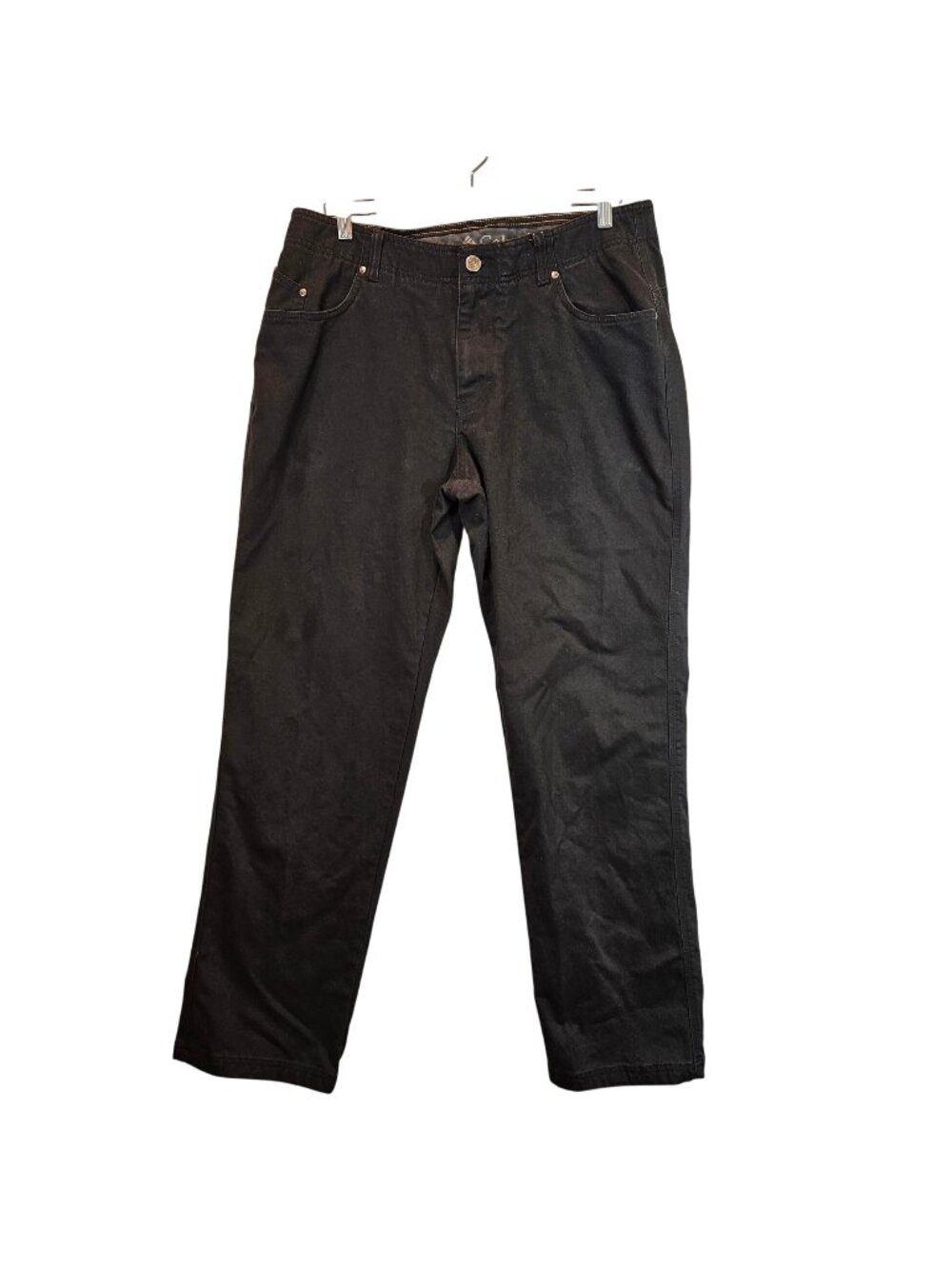 Columbia Mens Charcoal Black pants 36x30 Cotton Blend Career office casual walk